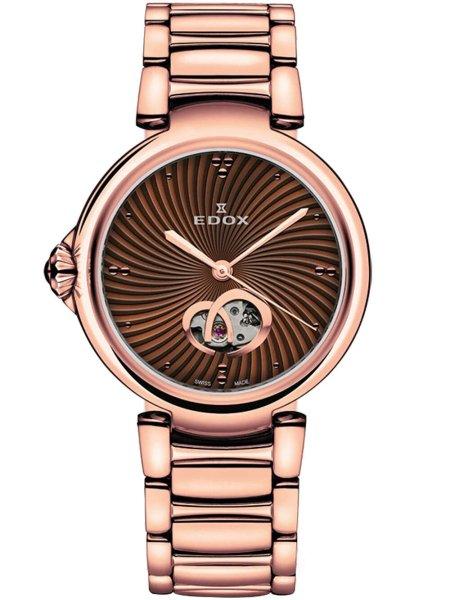 Edox 85025-37RM-BRIR LaPassion Automatic Ladies Watch 33mm