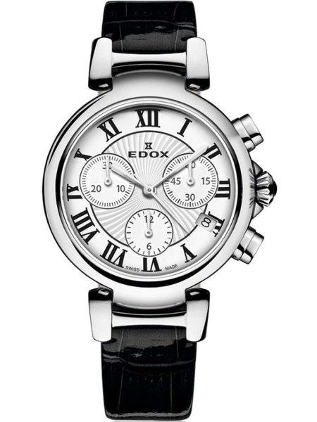Edox 10220-3C-AR LaPassion Chronograph Ladies Watch 35mm