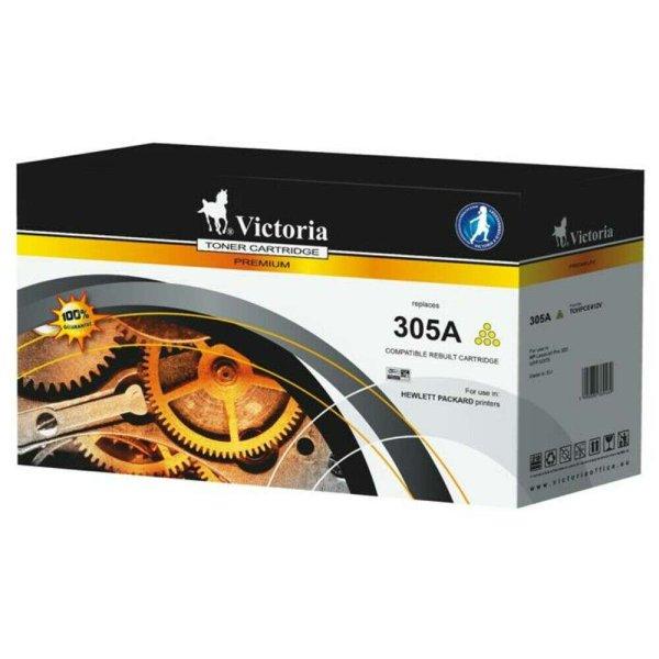 Toner Victoria CE412A színes, 305A sárga, 2, 6k LaserJet Pro 300 MFP M375
géphez