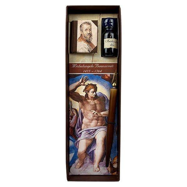 Michelangelo sorozat - Rubinato mártogatós írószer készlet