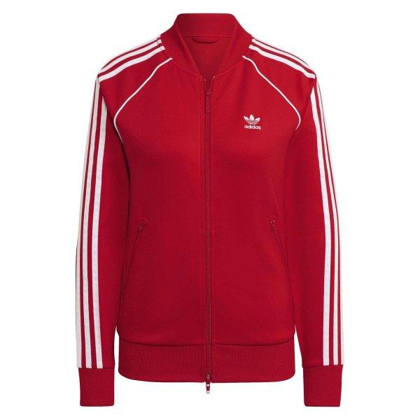Adidas Superstar tréningruha blúz Pb HE9562 - nők piros 34