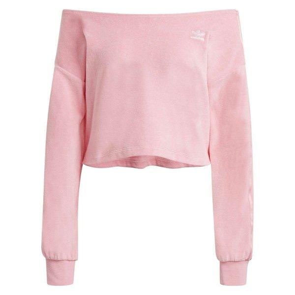 Blúz Adidas pulóver H18838 Női rózsaszín 34