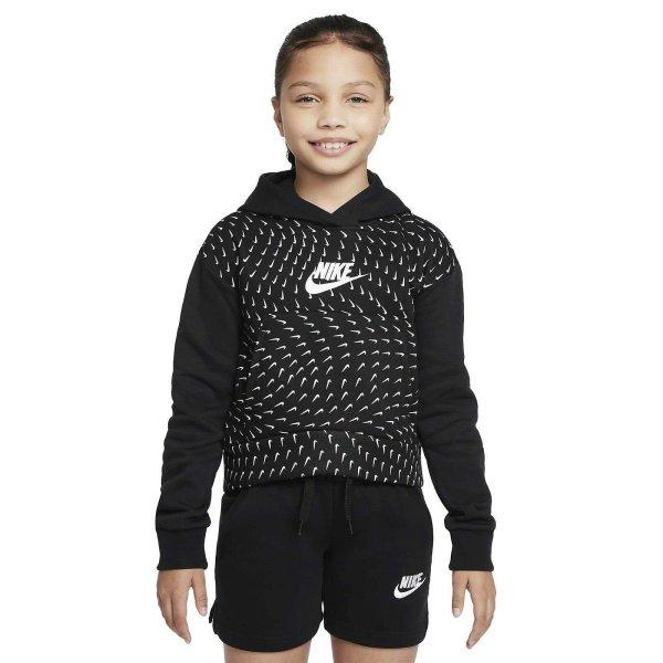 Kapucnis pulóver Nike G NSW Flc Aop kapucnis pulóver DM8231010 Gyerekeknek
Fekete L