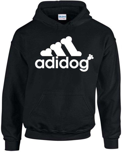 Adidog pulóver - egyedi mintás, 4 színben, 5 méretben