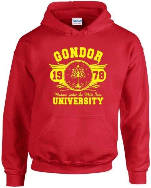 Gondor university pulóver - egyedi mintás, 4 színben, 5 méretben