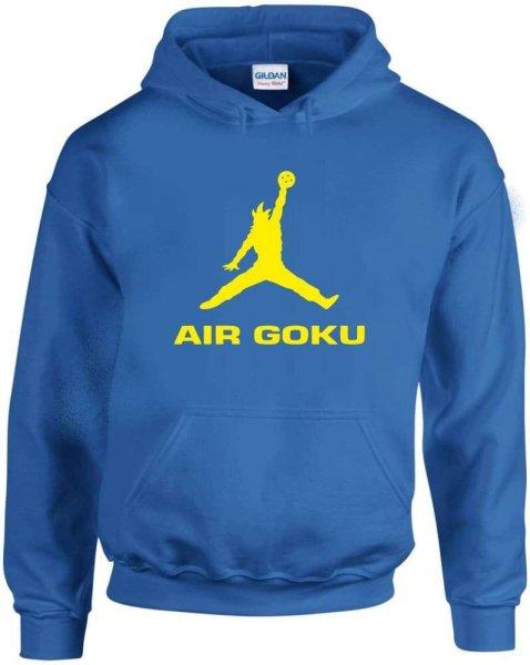 Air goku pulóver - egyedi mintás, 4 színben, 5 méretben