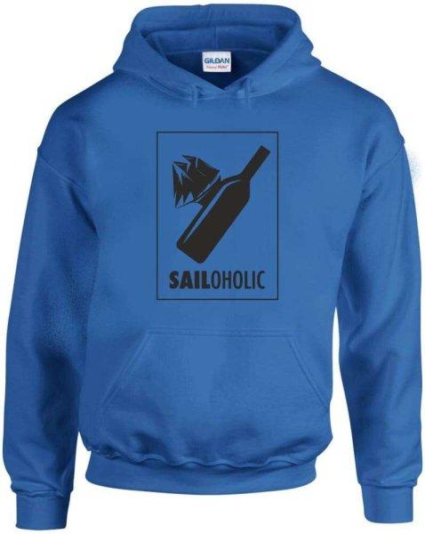 Sailoholic pulóver - egyedi mintás, 4 színben, 5 méretben