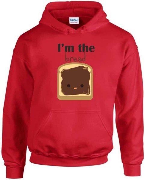 I'm the bread pulóver - egyedi mintás, 4 színben, 5 méretben
