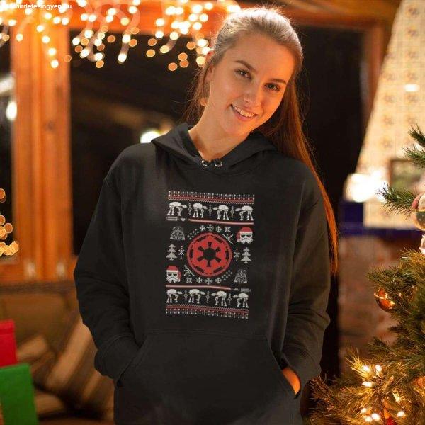 Star wars ugly sweater pulóver - egyedi mintás, 4 színben, 5 méretben