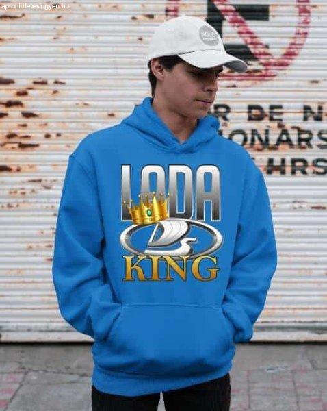 Lada king pulóver - egyedi mintás, 4 színben, 5 méretben