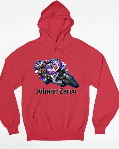 Johann Zarco motorversenyző pulóver - egyedi mintás, 4 színben, 5 méretben