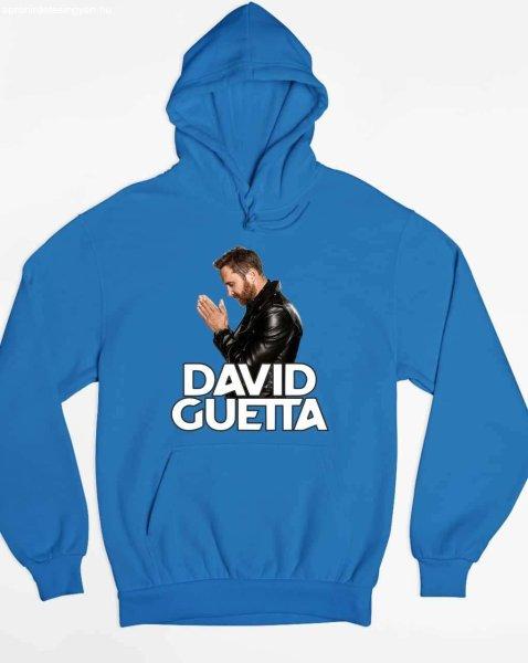 David Guetta képes pulóver - egyedi mintás, 4 színben, 5 méretben