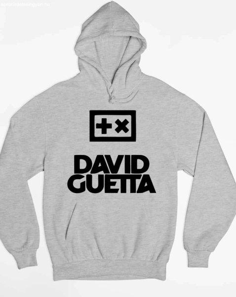 David Guetta logó pulóver - egyedi mintás, 4 színben, 5 méretben