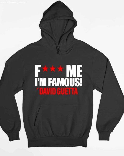 David Guetta fxxx me pulóver - egyedi mintás, 4 színben, 5 méretben