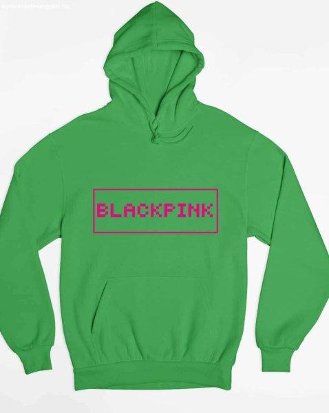 Blackpink pixel felirat pulóver - egyedi mintás, 4 színben, 5 méretben