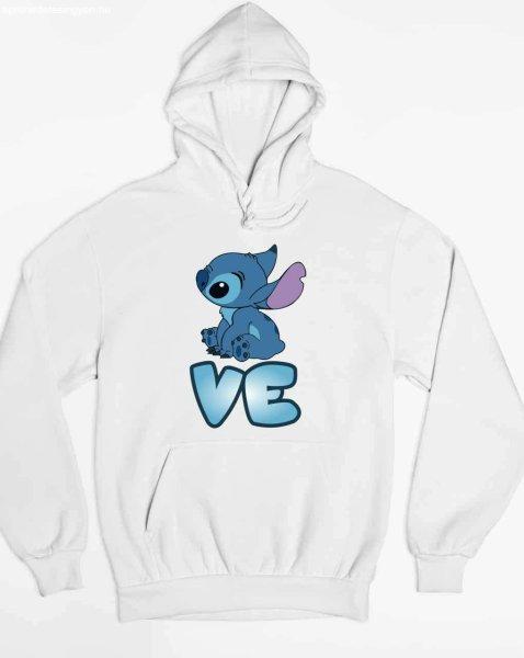 Stitch VE pulóver - egyedi mintás, 4 színben, 5 méretben