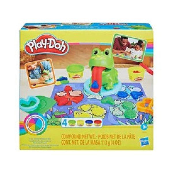 Play-doh gyurma békák és színek