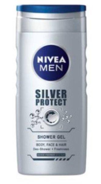 Nivea Men tusfürdő 250ml Silver Protect