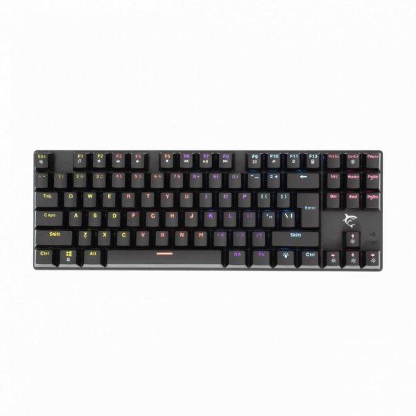 White Shark GK-2106B Commandos Red Switch Mechanical Gaming Keyboard Black US