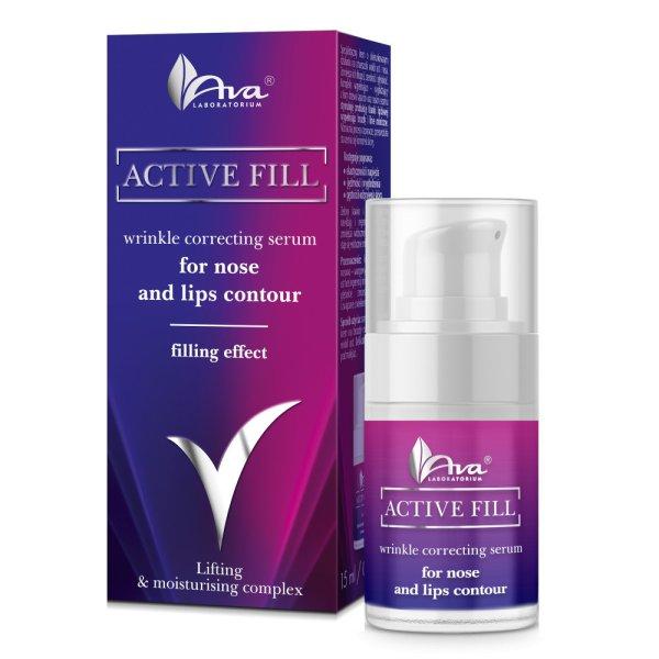 Ava active fill lifting hatású bőrfeszesítő és ráncfeltöltő krém az
orr és száj környéki ráncok ellen 15 ml