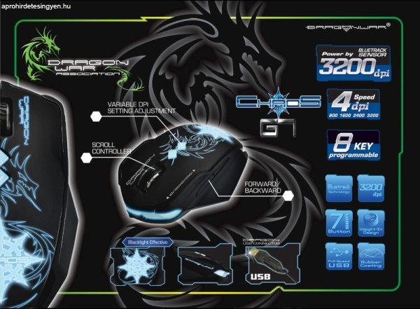 Dragon War Chaos ELE-G7 Black