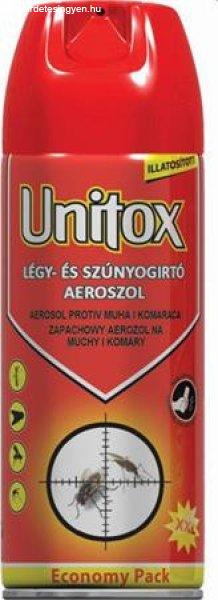 Légy- és szúnyogirtó aeroszol, 200 ml, UNITOX, illatosított