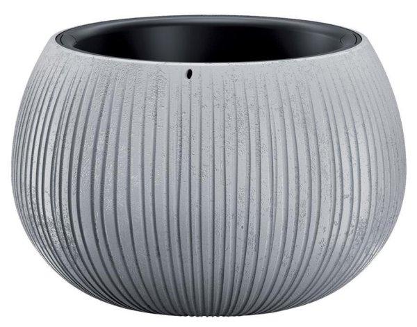 Flowerpot BETON Bowl, 29 / 19x20 cm, gray