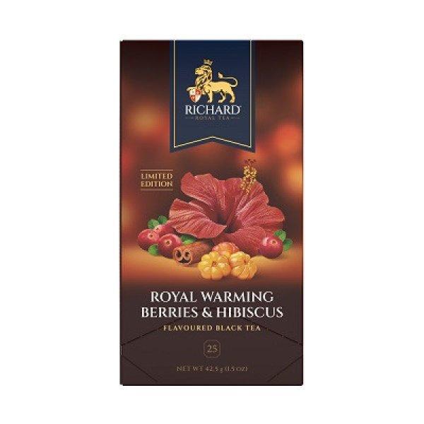 Richard Royal 42,5G Warming Berries & Hibiscus Fekete Tea