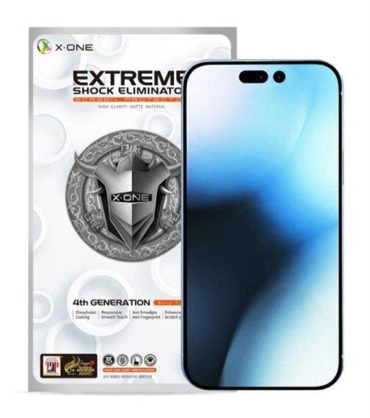 X-ONE Extreme Shock Eliminator 4. generációs - iPhone 15 Pro Max
készülékhez fólia