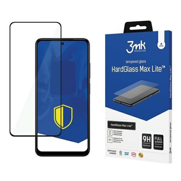 3MK HardGlass Max Lite Xiaomi Redmi Note 12s fekete fólia