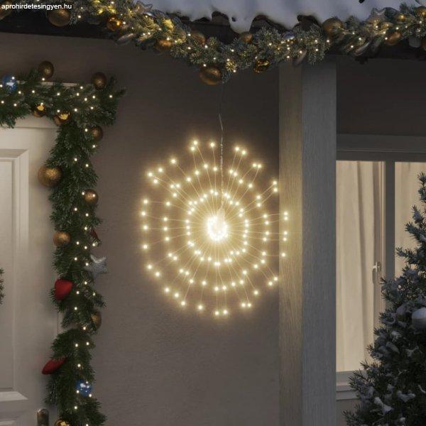 Karácsonyi meleg fehér csillagfény 140 db LED 17 cm