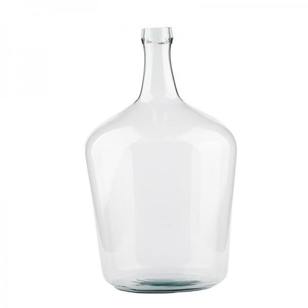 Üveg demizson, váza, dekorációs kiegészítő, 10 literes GY002