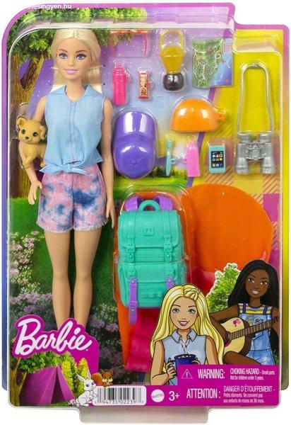 Mattel: Barbie kempingező Malibu baba (HDF73)