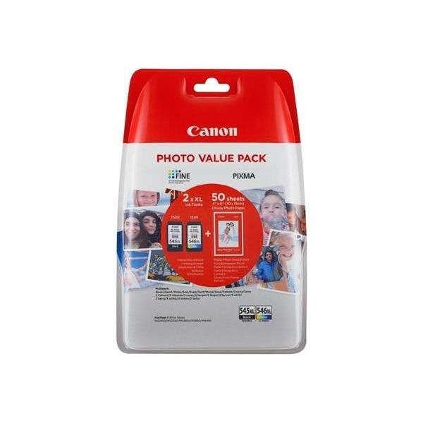 Canon Patron - PG-545XL+CL-546XL multipack + fotópapír