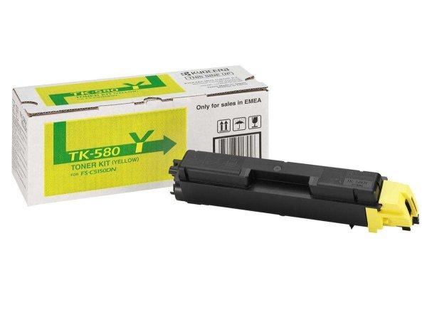 Kyocera TK-580Y Yellow toner 1T02KTANL0