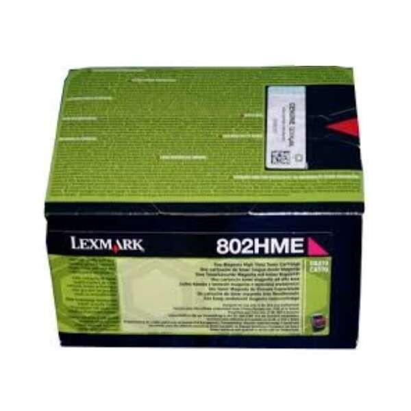 Lexmark 802HME High Magenta toner 80C2HME