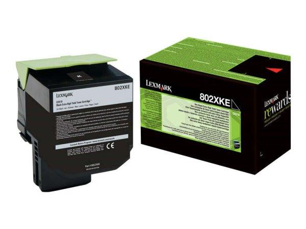 Lexmark 802XKE Extra High Black toner 80C2XKE