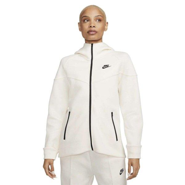 Nike Tech polár Wr Fz kapucnis pulóver FB8338110 női Fehér M