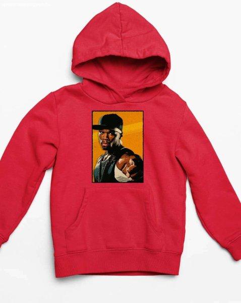 50 cent kép rapper arckép gyerek pulóver - egyedi mintás, több színben és
méretben (XS-XL)