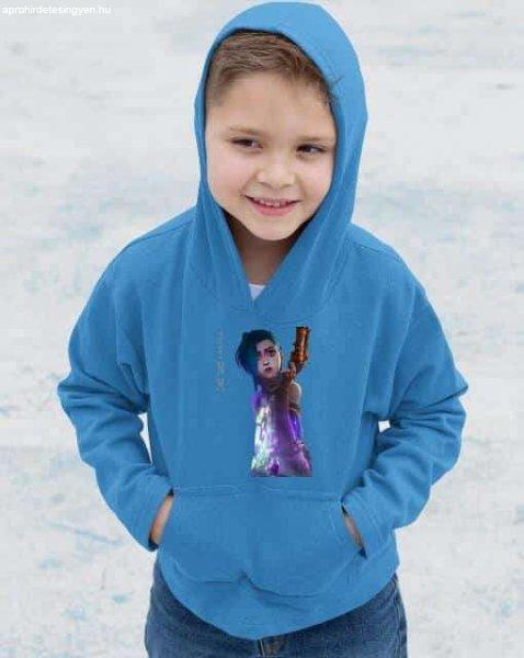 Arcane Jinx gyerek pulóver - egyedi mintás, több színben és méretben
(XS-XL)