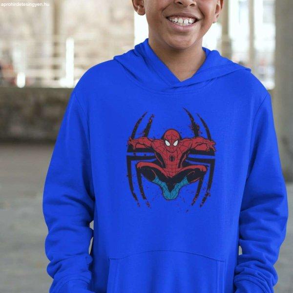 Pókember ugrik logo gyerek pulóver - egyedi mintás, több színben és
méretben (XS-XL)