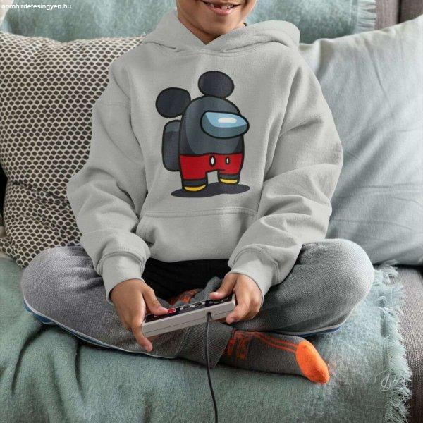 Among Us Mickey Mouse gyerek pulóver - egyedi mintás, több színben és
méretben (XS-XL)