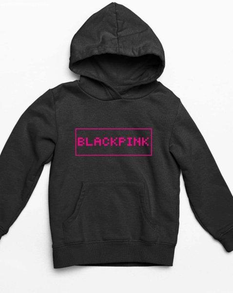 Blackpink pixel felirat gyerek pulóver - egyedi mintás, több színben és
méretben (XS-XL)