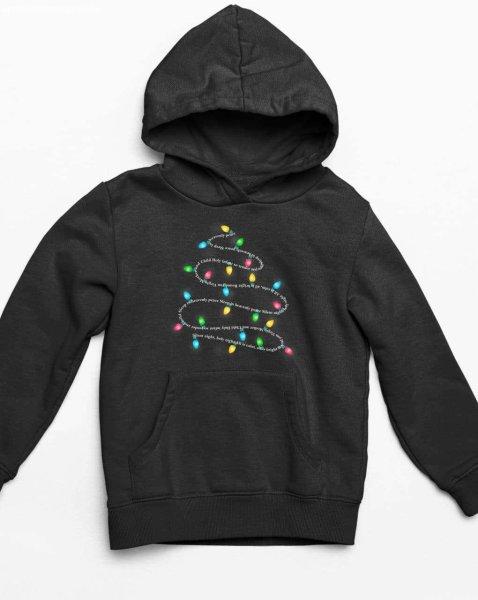 Silent night fa gyerek pulóver - egyedi mintás, több színben és méretben
(XS-XL)