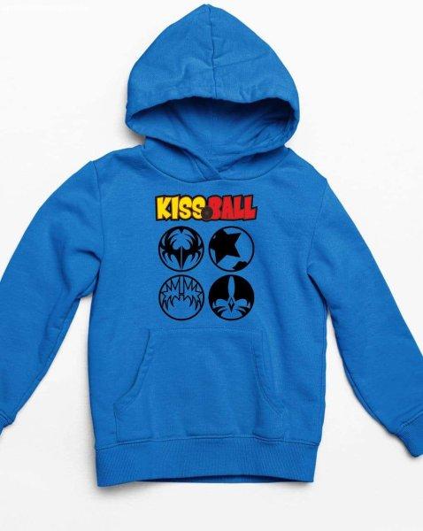 Kiss Ball szimbólumok gyerek pulóver - egyedi mintás, több színben és
méretben (XS-XL)