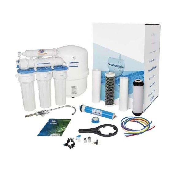 Aquafilter RO 5 Plusz - ozmózis víztisztító, nyomás fokozó pumpával
