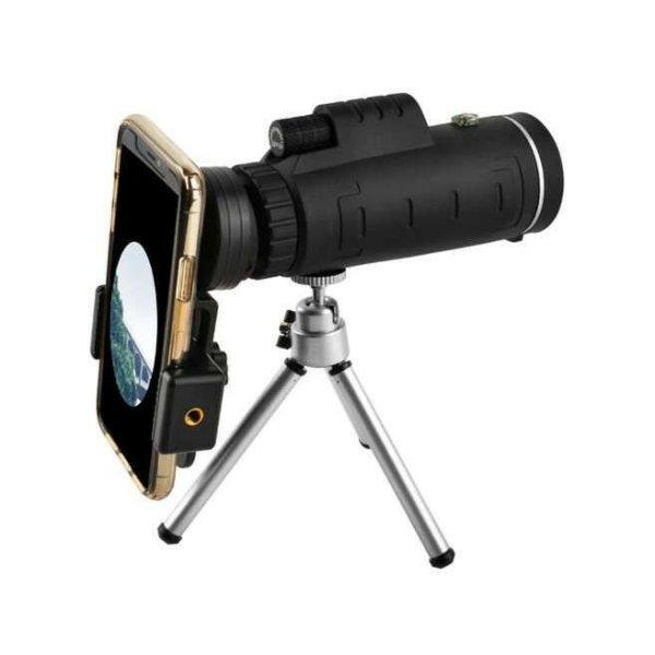 Monokuláris teleszkóp nagyfelbontású kültéri távcső mobiltelefonnal
használható 16X52