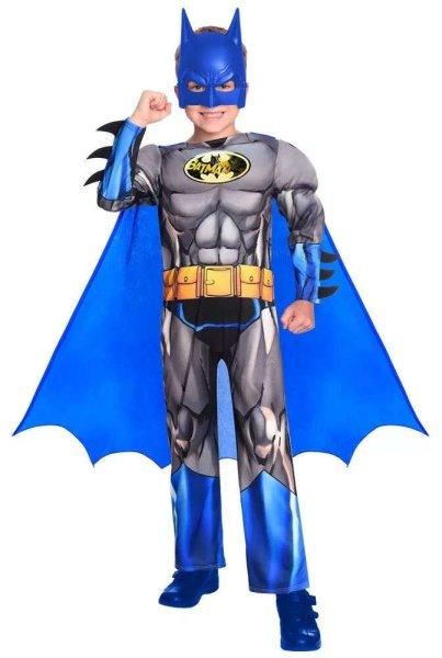 Batman jelmez kék 10-12 év