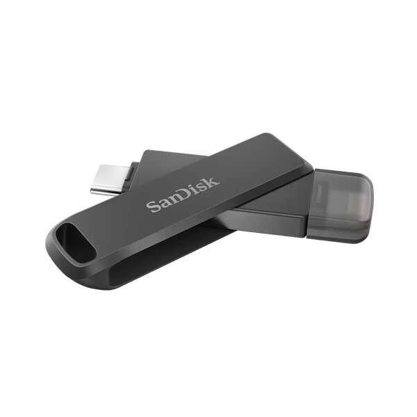 Sandisk 186554 pendrive, iXPAND™ FLASH Drive Luxe 256GB, USB-C+LIGHTNING