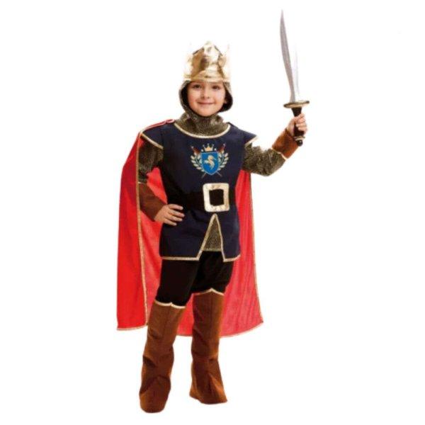 Középkori király jelmez fiúknak 7-9 éves korig 120 - 134 cm